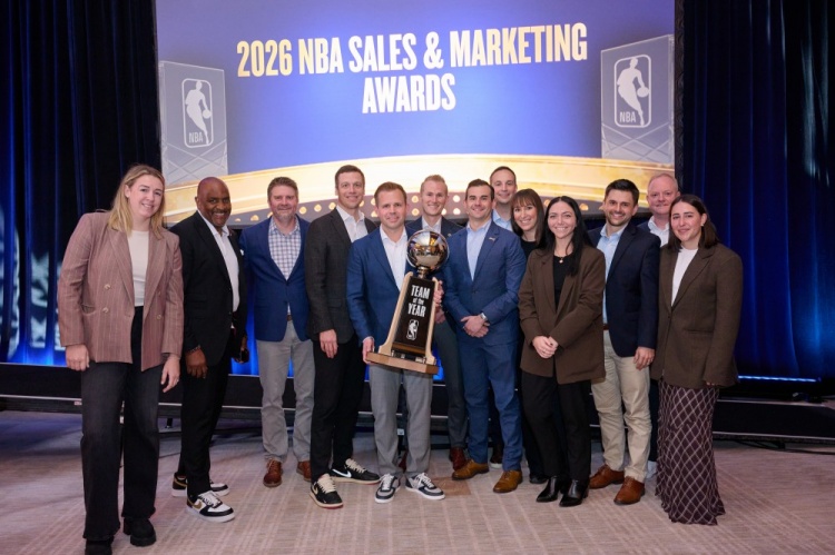 开云官网-NBA官方：骑士荣获年度最佳球队奖 在多项营销方面都创下了纪录